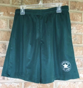 Converse All Star Youth Green Adjustable Basketball Shorts Size X Large RN#38997 - Picture 1 of 11