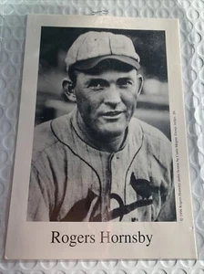 MLB Cardinals Rogers Hornsby Vintage  Photo 4x5 - Picture 1 of 2