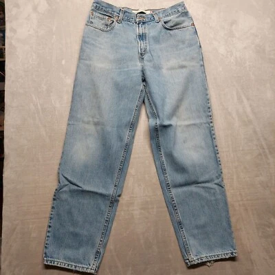 VTG Levis Mens 560 Comfort Fit Blue Jeans Mens W33 L32 Vintage Denim Casual Wear - Image 1 of 4