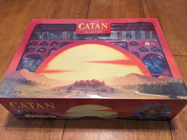 Jogo Tabuleiro Colonizadores De Catan 3d S/ Juros ( Isi 3d )