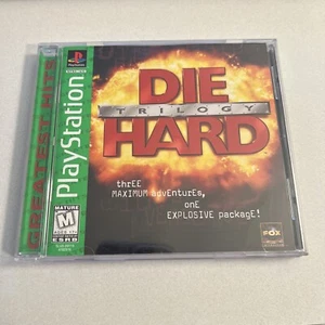 Die Hard Trilogy (Sony PlayStation 1, 1996) - Picture 1 of 3