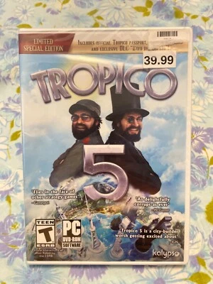 Tropico 5 Limited Special Edition PC DVD ROM Software BRAND NEW Kalypso - Image 1 of 4