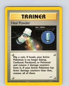 Pokemon TCG Heal Powder Neo Destiny 104/105 Unlimited Common Card WOTC LP-NM - Picture 1 of 2