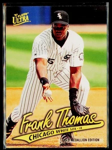 Fleer Ultra Frank Thomas 1997 #G44 Edición Medallón de Oro Medias Blancas de Chicago ¡Salón de la fama! - Imagen 1 de 2
