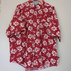 Vintage Bugle Boy Shirt Mens 2XL Hawaiian Button Up Casual Travel Beach Surfer - Picture 1 of 8