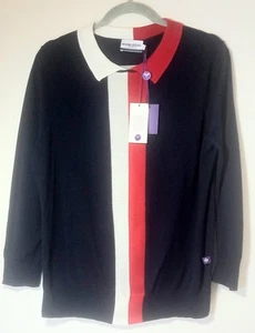 Official Wimbledon Tennis Cotton Sweater Navy Jumper Size XL New With Tags - Picture 1 of 7