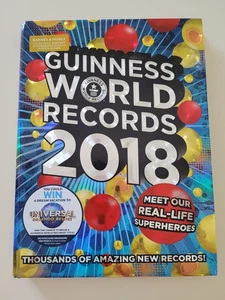 Guinness World Records 2018 Hardcover Book - Picture 1 of 2