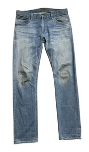 Citizens of Humanity Jeans Mens Size 34x34 Blue Bowery Slim Fit Light Wash Fade - Picture 1 of 17