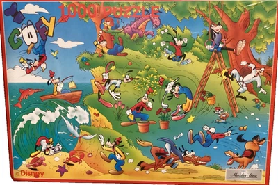 Master-Line 1000 pc Disney: Goofy is the star, 2019 jigsaw puzzle Rare NIB - Image 1 of 2