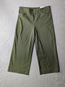 Chicos Pants 2 (US 12R) So Slimming Brigitte Wide Leg Green Dress Casual - Picture 1 of 11
