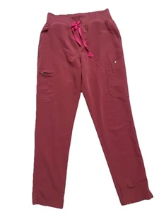 Figs Scrub Pants Damen Medium Tall Mauve Pink Yola Skinny Cargo Slim Straight - Bild 1 von 3