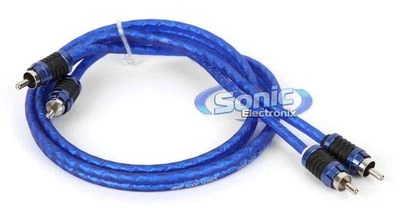 Cable de interconexión de audio RCA Stinger SI623 3 pies 2 canales serie 6000 Foto 1 de 3