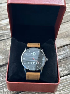 Armbanduhr Spectre James Bond 007 Sterben Kann Warten Schwarz Oder Brown + Etui - Picture 1 of 14