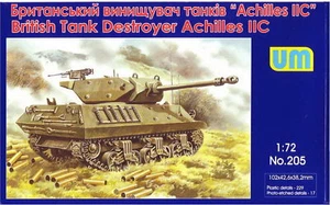 Unimodel 205 Achilles IIC British Tank Destroer WW II 1/72 scale model kit - Bild 1 von 6