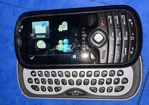 Alcatel OneTouch Chat OT-606 - (Black) Orange - 4GB QWERTY Keyboard Mobile Phone - Picture 1 of 2