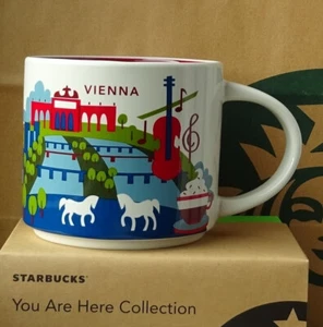 Starbucks City Mug Cup You are here Series YAH Vienna Austria Version 2 14oz NEW - Picture 1 of 3