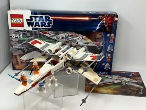 LEGO Star Wars 9493 X-wing Starfighter w/ R2-D2 Jek Porkins Luke Skywalker R5-D8