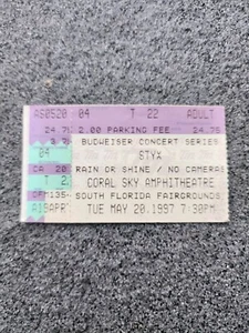 STYX Concert Ticket Stub - May 20, 1997 - South Florida Fairground Vintage - Picture 1 of 2