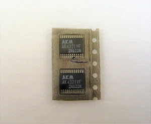 AK4321VF 2 PIEZAS de AKM, DAC convertidor digital a analógico IC, NUEVO - Imagen 1 de 2