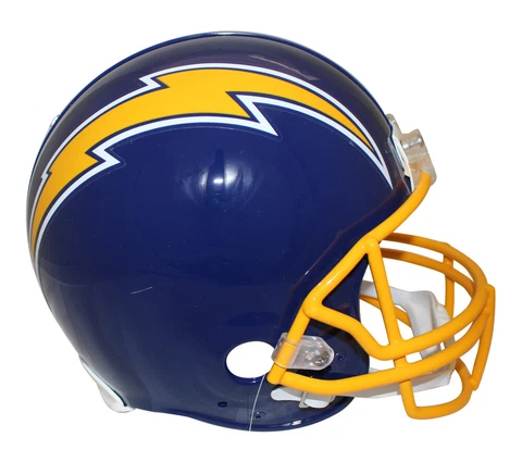 San Diego Chargers Full Size Authentic 1974-87 VSR4 Helmet New In Box 32500 Cover