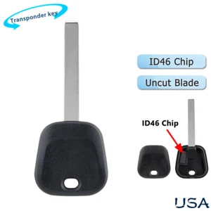 Replacement GM Key with Transponder Chip 46 for Buick Chevy GMC B119-PT 23209427 - Bild 1 von 7