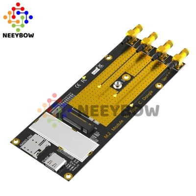 M.2 B Key To TYPE-C (with Antenna) M.2 3G/4G/5G Module To Type-C USB 3.0 Adapter - Image 1 of 4