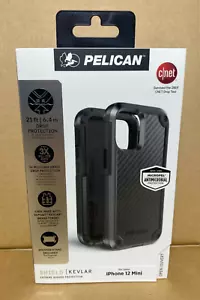 Pelican Shield iPhone 12 Mini Hülle Militärqualität - schwarz - Bild 1 von 6