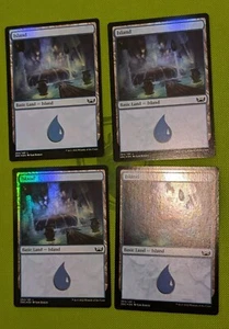 MTG 4 x *FOIL * Streets of New Capenna ISLAND #264 NM - Imagen 1 de 2