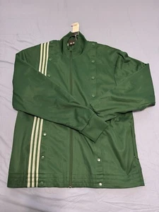 Adidas X Ivy Park Beyonce Men's Track jacket Sz L Green 3 Striped Logo Jacket - Picture 1 of 12