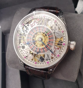 SUPERB MENS ROLEX MARRIAGE WATCH AUTHENTIC 1920'S MOVEMENT Casino - Picture 1 of 19