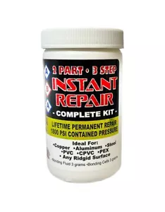 Instant Repair: Permanently Repair Holes in Pipes, Seal Cracked Tubing, Fix - Picture 1 of 5