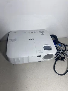 NEC NP-V260 SVGA Projector - Good Condition, Very Lower Hours Lamp, No Remote - Picture 1 of 5