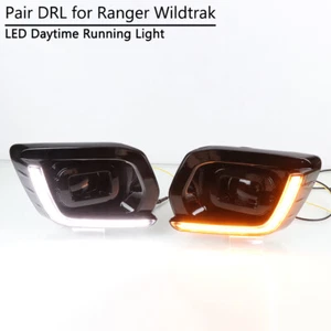 DRL for Ford Ranger Wildtrak 2019+ LED Daytime Running Light Fog Lamp L Shape - Picture 1 of 9