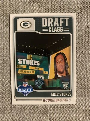2021 Panini Rookies & Stars Eric Stokes RC Draft Class Insert DC-18 GB Packers - Image 1 of 2