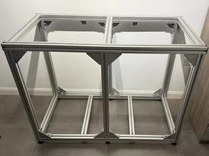 Extruded aluminium 4ft metal fish tank stand with leveling feet 48"x24" - Picture 1 of 2