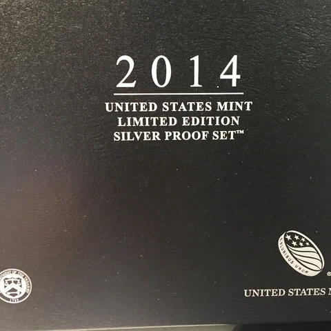 2014 8-Piece Limited Edition Silver Proof Set original box w/COA ( 41,609minted) Cover