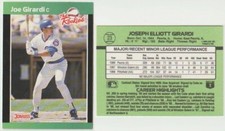 JOE GIRARDI RC - 1989 DONRUSS 'THE ROOKIES' # 23 - CHICAGO CUBS CATCHER