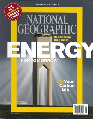National Geographic Magazine Energy Price of Power Bio-Fuels Carbon Conserve . Foto 1 de 4