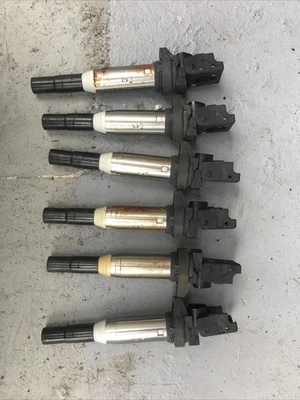 Genuine BMW MINI Original 6 Set Spark Plug Ignition Coil Set 861615302 OEM - Image 1 of 2