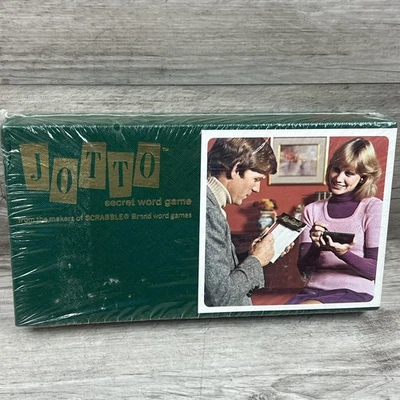 VINTAGE JOTTO 1972 Secret Word Game by Selchow & Righter From Maker of Scrabble - Image 1 of 4
