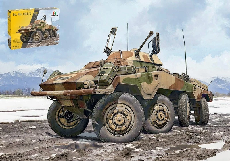 Sd.Kfz. 234/1 KIT 1:35 ITALERI SAVOIAMODEL - Immagine 1 di 1