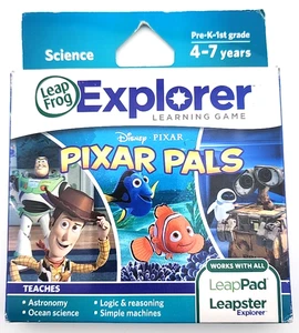 Juego LeapFrog Explorer - Disney Pixar Pals Science Learning (LeapPad y Leapster) - Imagen 1 de 2