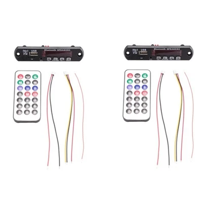 Bluetooth MP3 5.0 Decoder Platine DC 5V 12V Funk Modul für Autotelefon L5R36955 - Bild 1 von 4