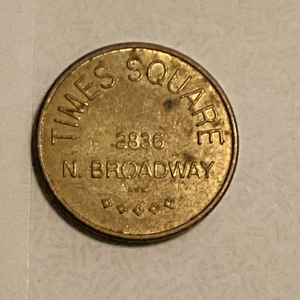 Times Square N Broadway Game 1” Non Negotiable Non Redeemable Token - Picture 1 of 7