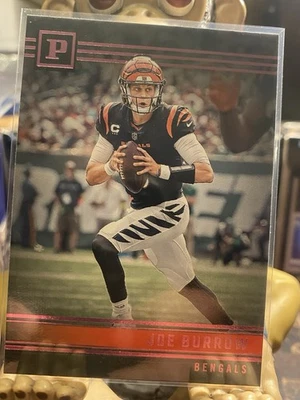 2022 Panini Chronicles - Panini Joe Burrow #PA-34 Pink - Image 1 of 2