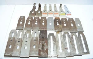 Lote de piezas de avión de madera PERSONALIZAR cortador hierro rompe astillas tapa de palanca Stanley de colección - Imagen 1 de 24