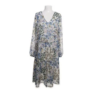ESPRIT, Maxikleid, Größe: 38, Weiß/Mehrfarbig, Polyester, Blumen, Damen #smj - Bild 1 von 5