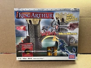 Mega Bloks 96118 Legends King Arthur Battle Action Bridge New - Picture 1 of 14