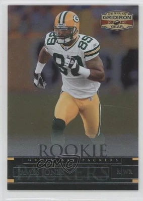 2007 Donruss Gridiron Gear Rookie /599 James Jones #144 Rookie RC - Image 1 of 2
