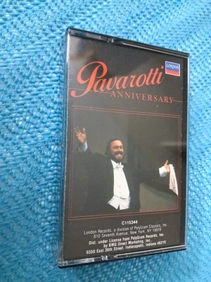 PAVAROTTI  ~ ANNIVERSARY ~ 1986  CASSETTE  "still very nice" - Image 1 of 2